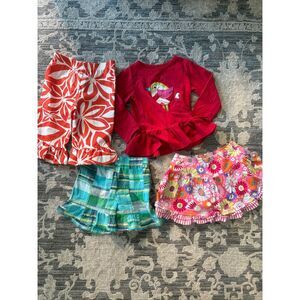 Kelly’s Kids Hanna Andersson Bundle Size 3-4 Summer Spring Outfits